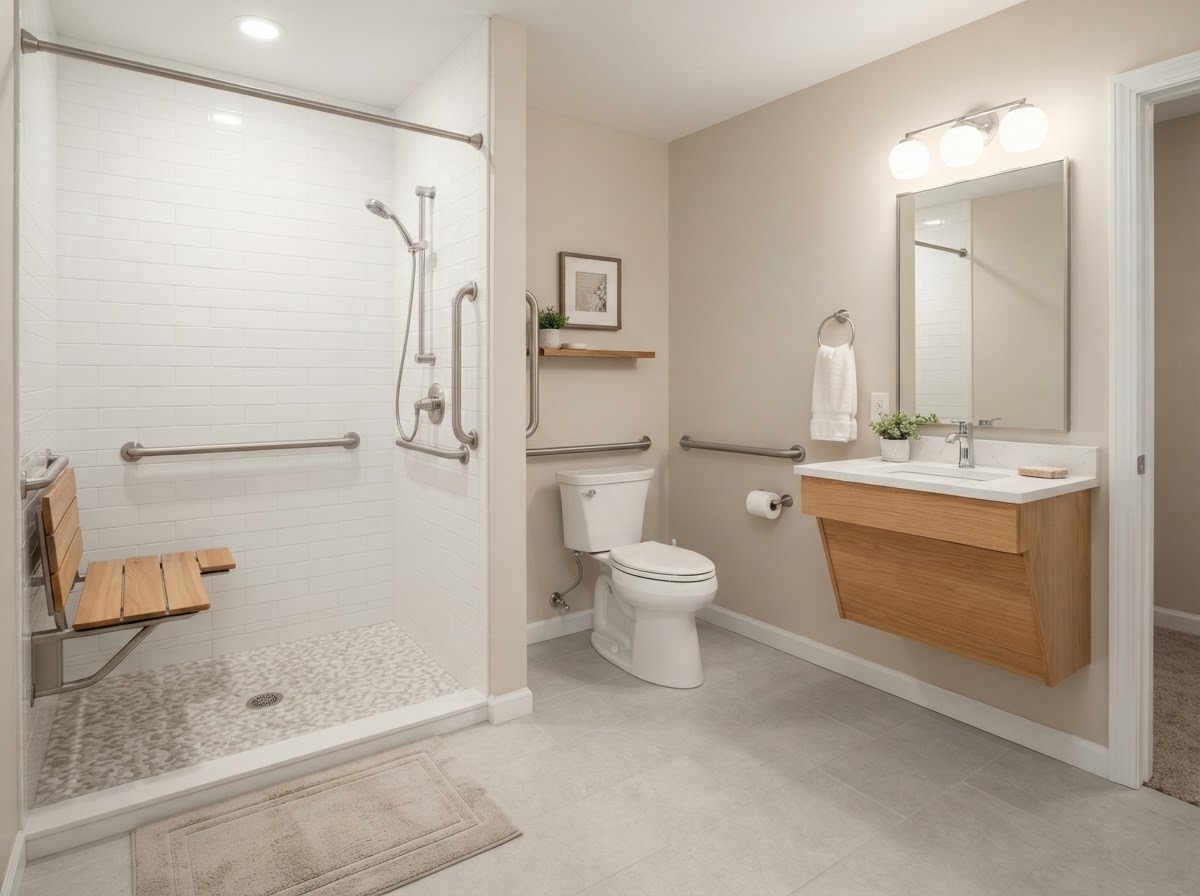 Bathroom remodel before and after in Brawley, CA - after