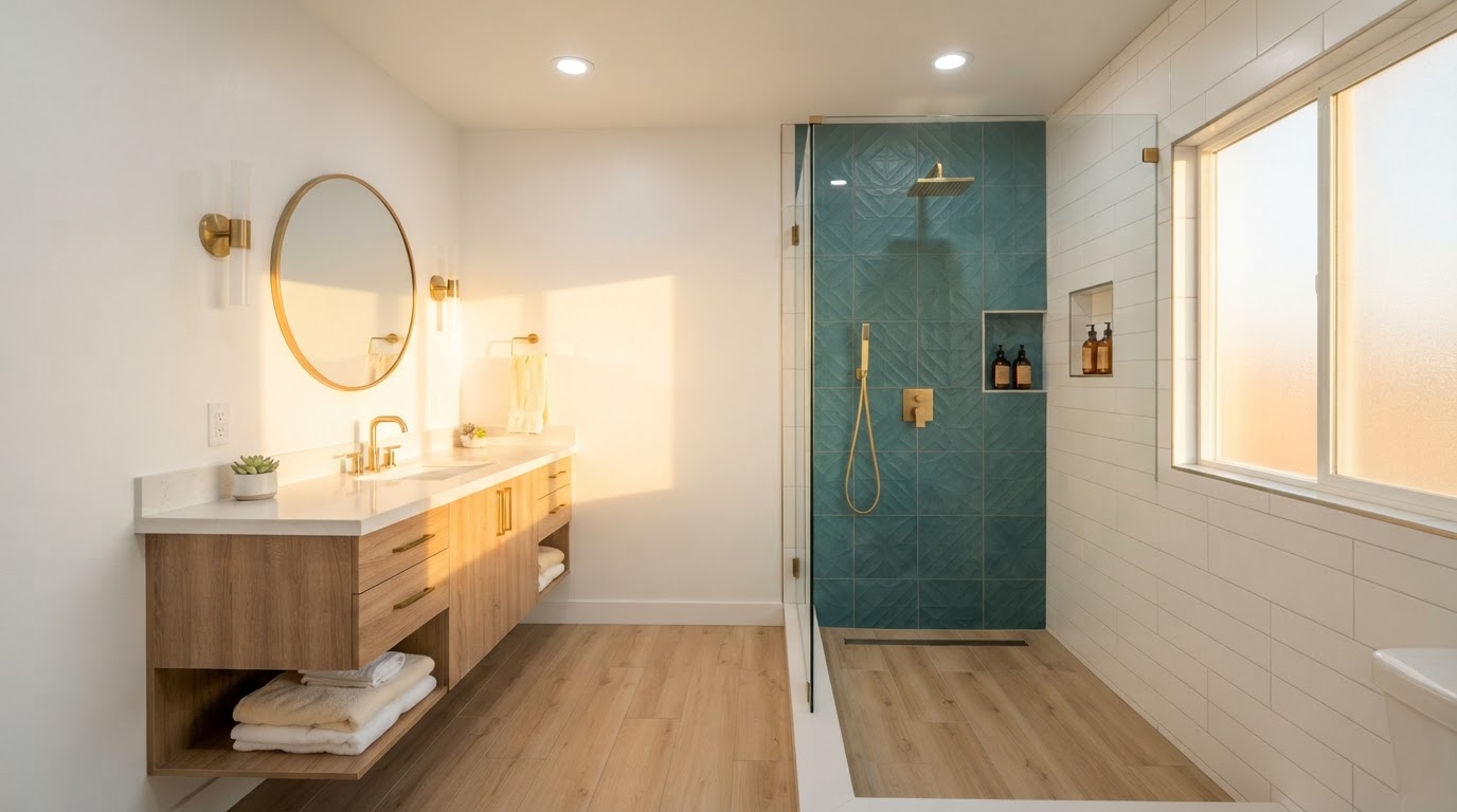 Bathroom remodel before and after in Calexico, CA - after