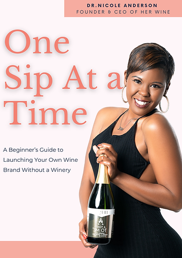 One Sip at a Time eBook cover on a tablet