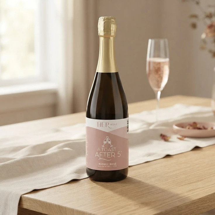 A Toast to Me™ — Bubbly Rosé
