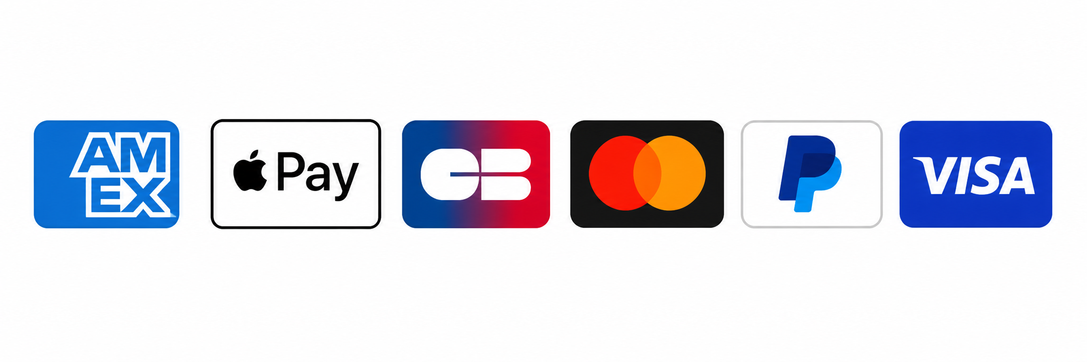 Moyens de paiement acceptés