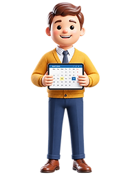 Milo, the Meetings agent with office equipment