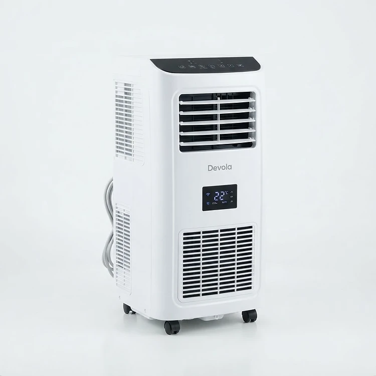 Devola 9000 BTU Portable Air Conditioner with Wi-Fi - White