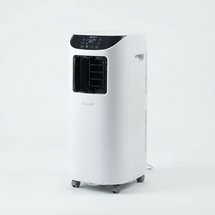 EcoAir Crystal MK2 7000 BTU Portable Air Conditioner