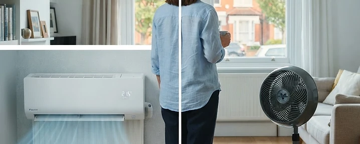 Air Conditioning vs. Fans: Why Efficiency Matters in a Warming UK