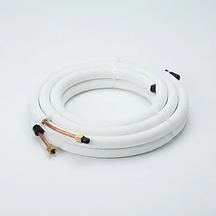 Universal Pre-Insulated Twin Copper Pipe Line Set 1/4" & 3/8" (5 Metre)