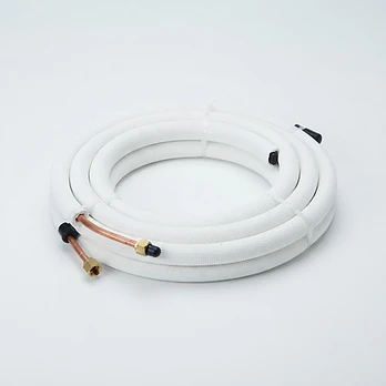 Universal Pre-Insulated Twin Copper Pipe Line Set 1/4" & 3/8" (5 Metre)