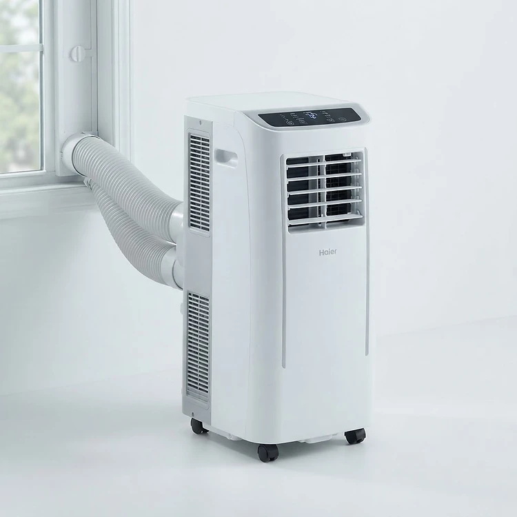 Haier 14,000 BTU Dual Hose Portable Air Conditioner HPND14XHT