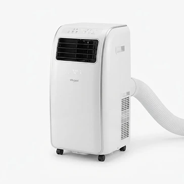 Whirlpool PACB212HP 12000 BTU Sleek 4-in-1 Portable Air Conditioner with Heating