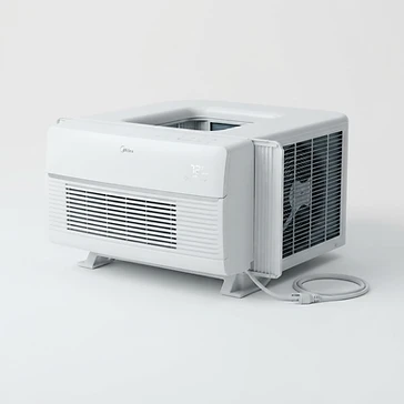 Midea 10,000 BTU U-Shaped Smart Inverter Window AC