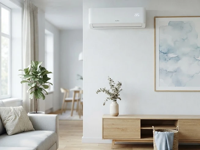 Smart-home controlled air conditioning