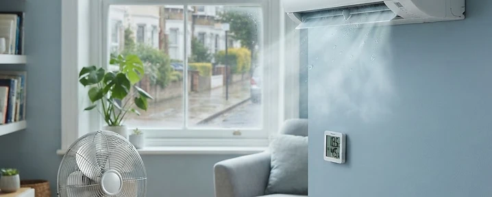 Managing Indoor Humidity: Why Active Cooling Beats Fans in Unsettled Weather
