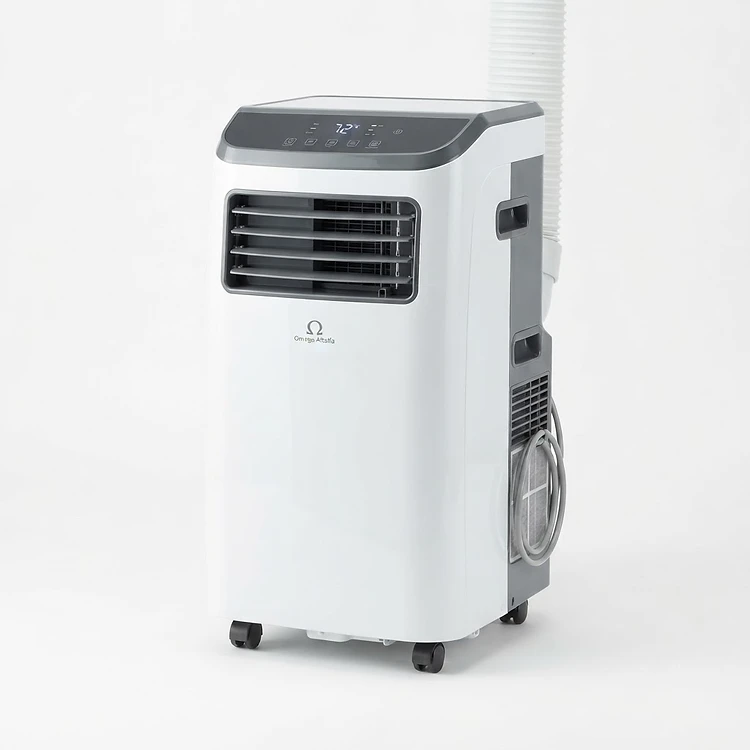 Omega Altalfa 14000 BTU High-Capacity Smart Portable AC
