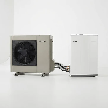 NIBE SPLIT HBS 05-12 with AMS 10-12 High-Capacity Split Climate System