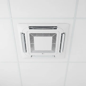 LG 6.8kW Dual Vane 4-Way Ceiling Cassette