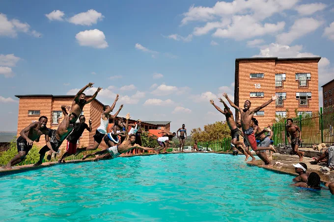 Pool days at Ekhaya Junction