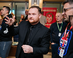 Sydney corporate magician performing for guests at a corporate event