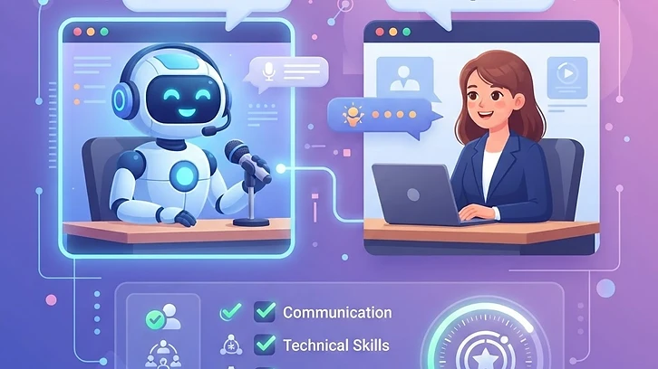 AI mock interviews simulate a real interviewer — with follow-ups and an instant scorecard.