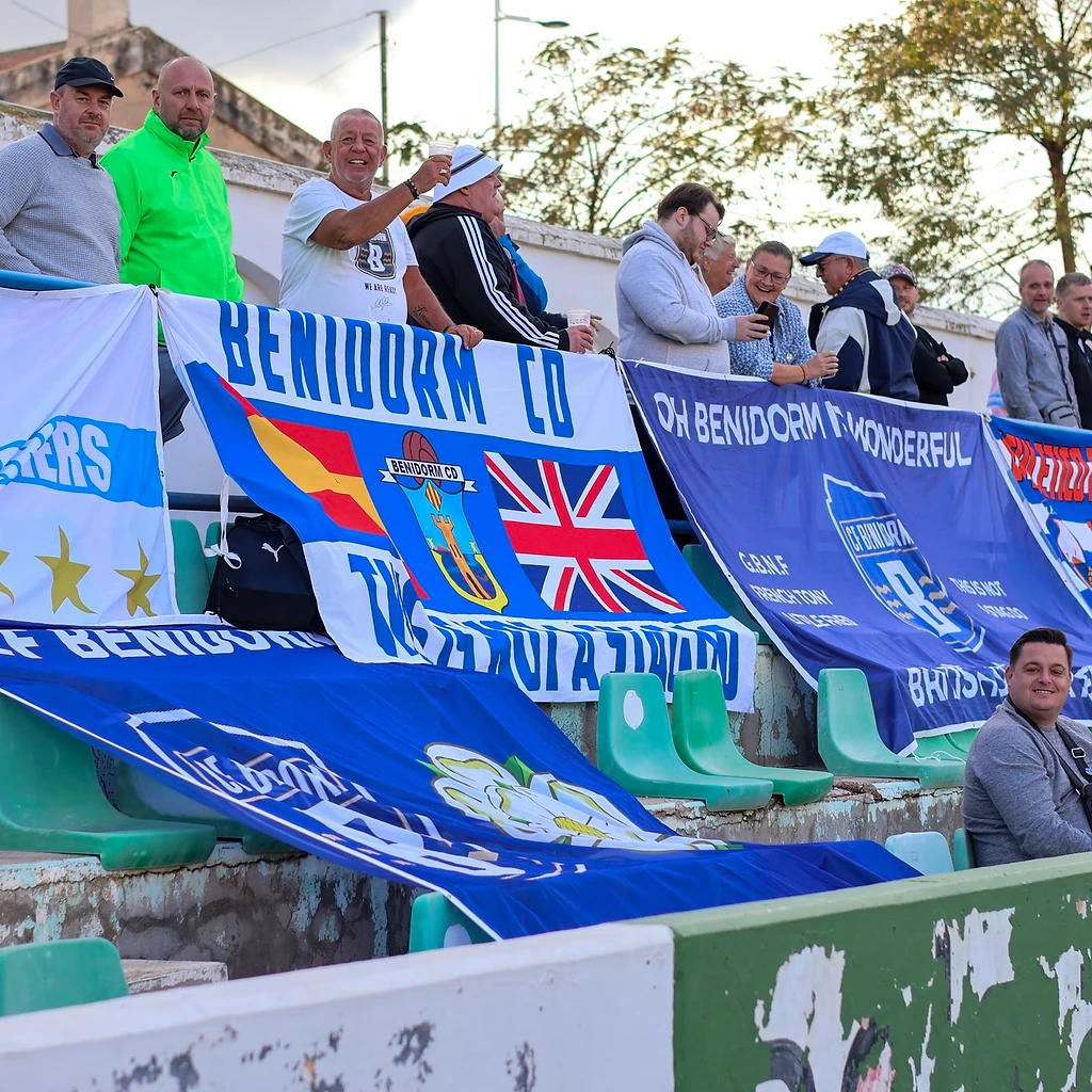Customer football flag in the wild