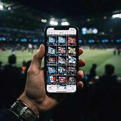 Upload your own football flag artwork