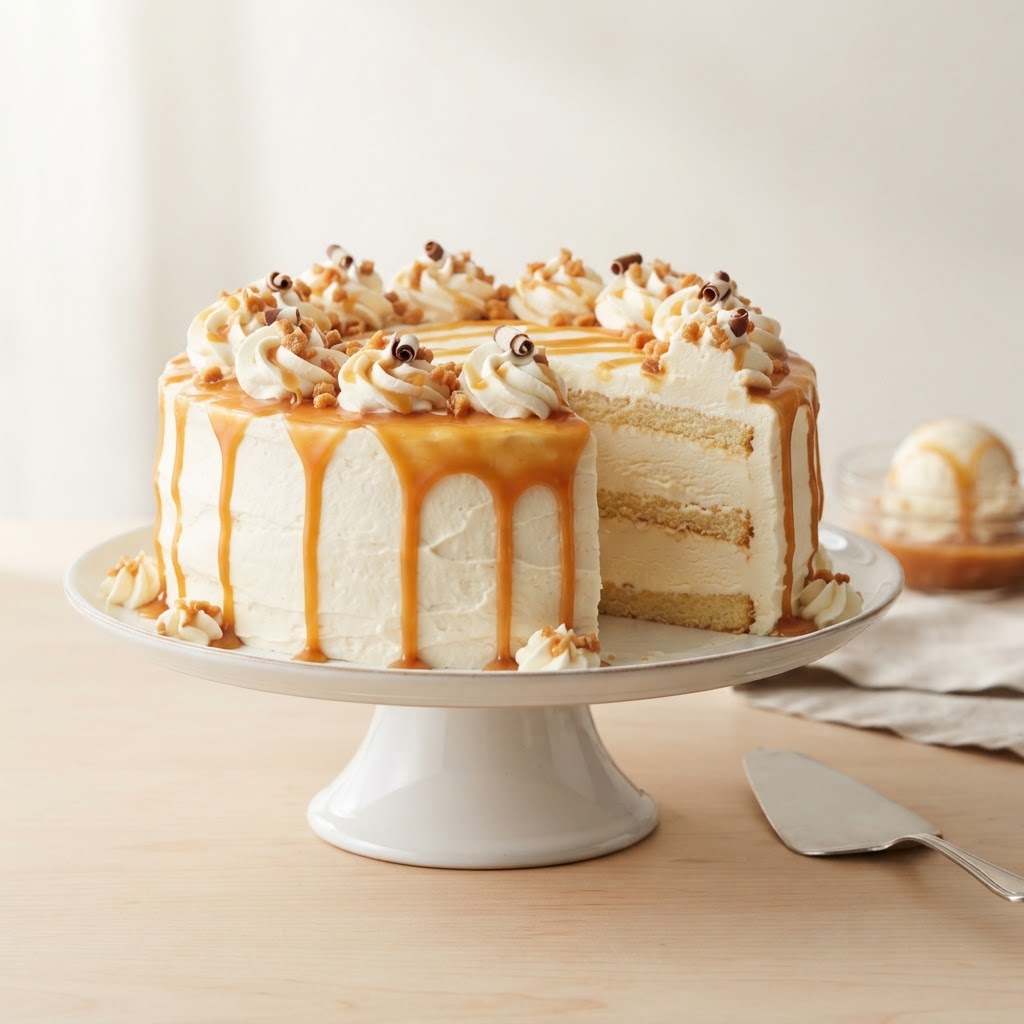 Torta de vainilla