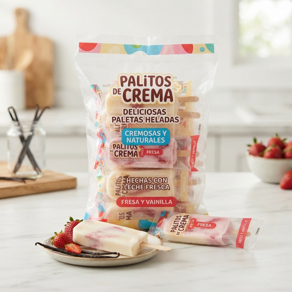 40 bolsas palitos de crema