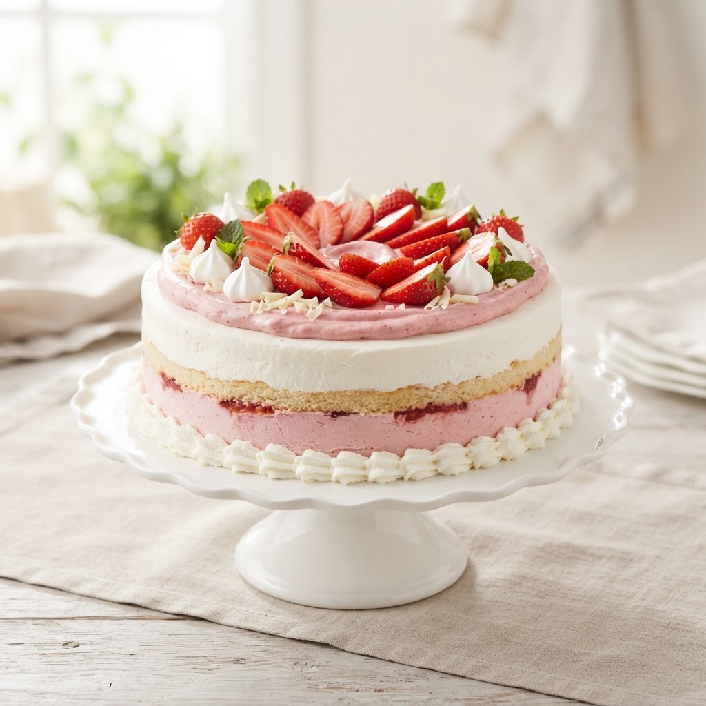Torta de frutilla