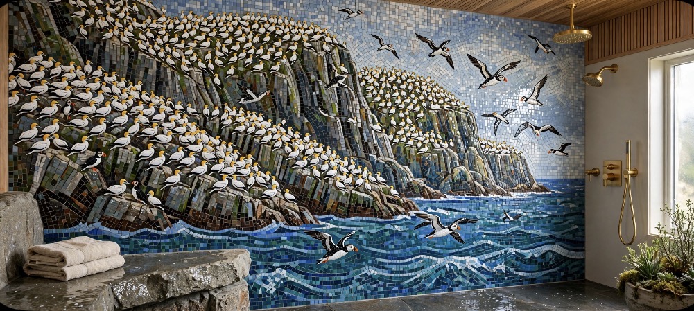 Gannet Colony Wet-Room Shower