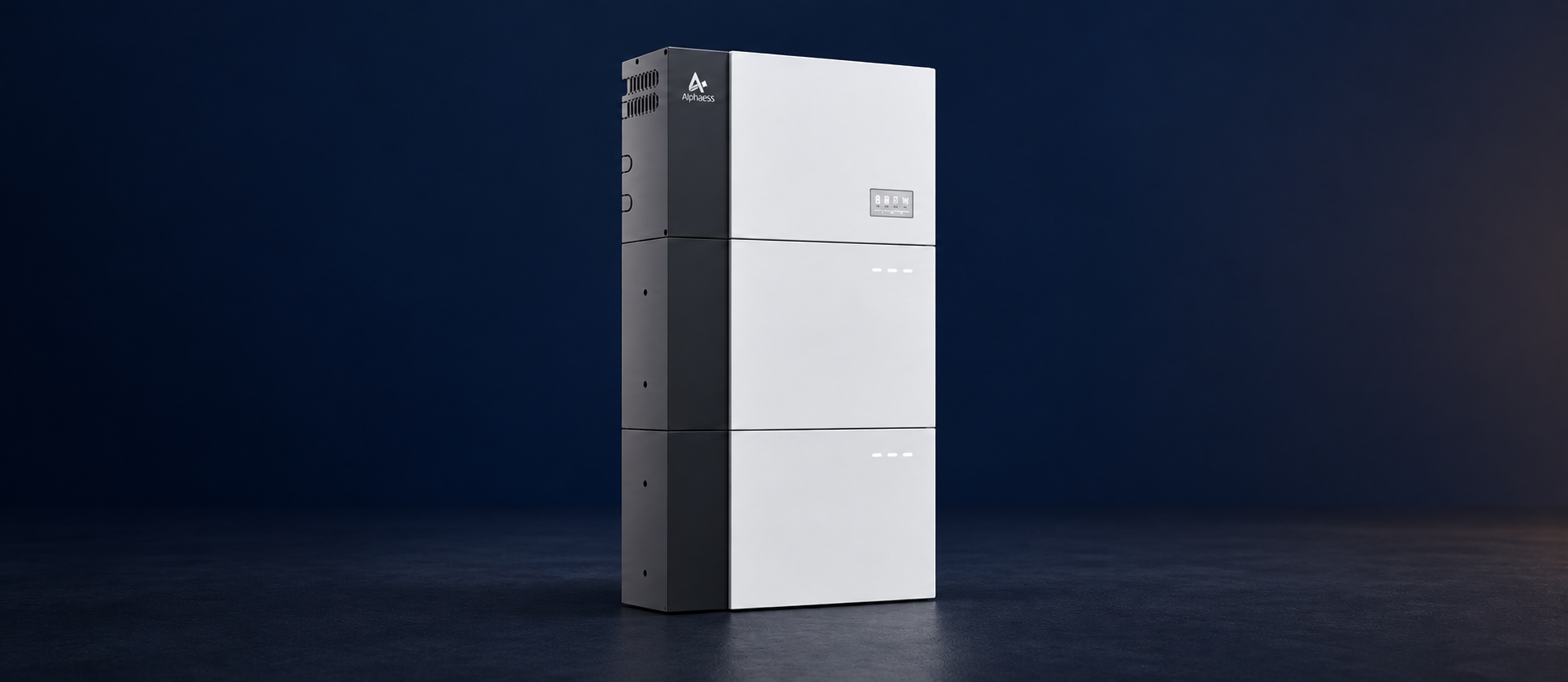AlphaESS energieopslagsysteem, productvisualisatie van de fabrikant