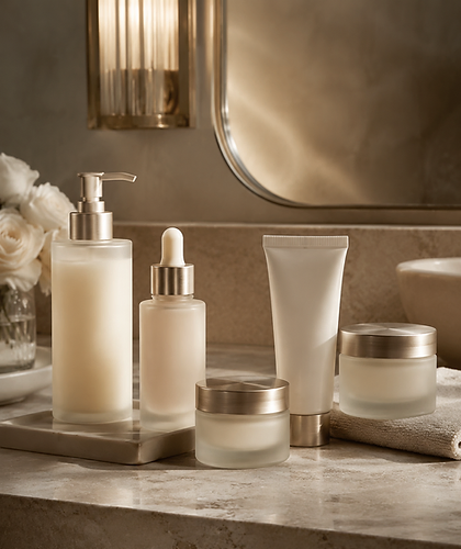 An intentional ALMHAYN skincare ritual