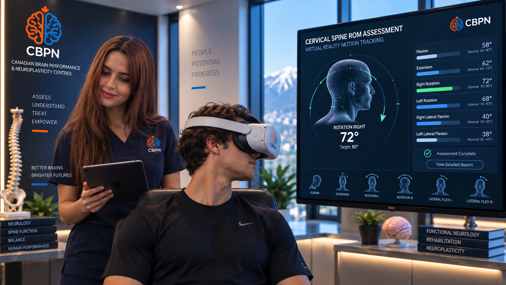 Computerized ROM Assessment Test (VR-Based)