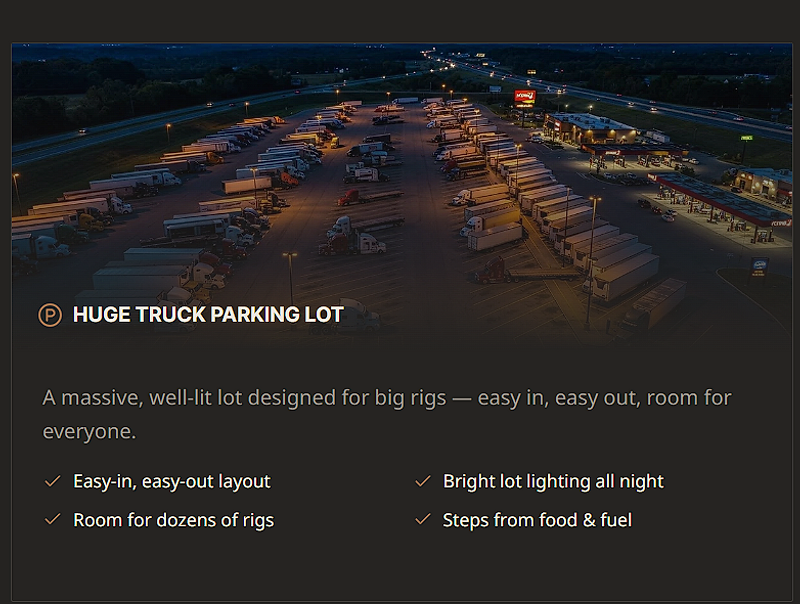 Truck Stop on Hwy 71 — Brush, Colorado at Brush Travel Center