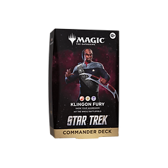 Star Trek "Klingon Fury" Commander Deck