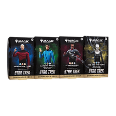 Star Trek Commander Deck Set of 4