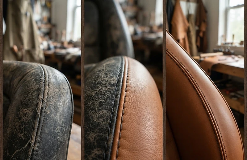 Repair Upholstery craftsmanship detail