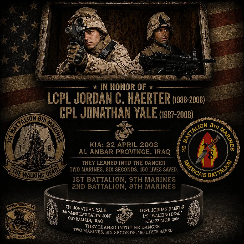 LCPL Haerter & CPL Yale — They Leaned Into the Danger