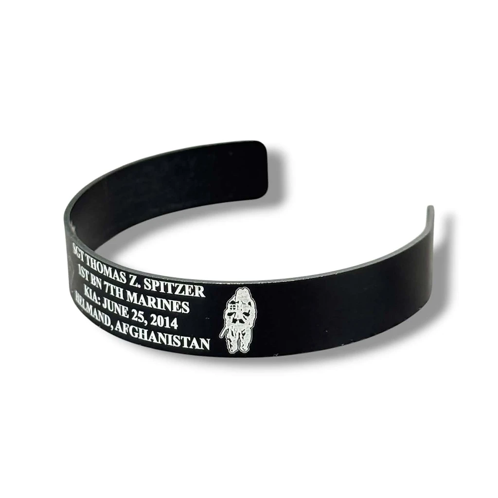 SGT Thomas Z. Spitzer — Bracelet (Kneeling Soldier)