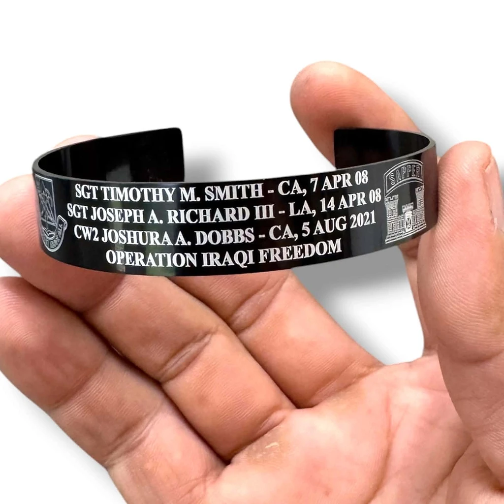 Honoring SGT SMITH, SGT RICHARD III, CW2 DOBBS