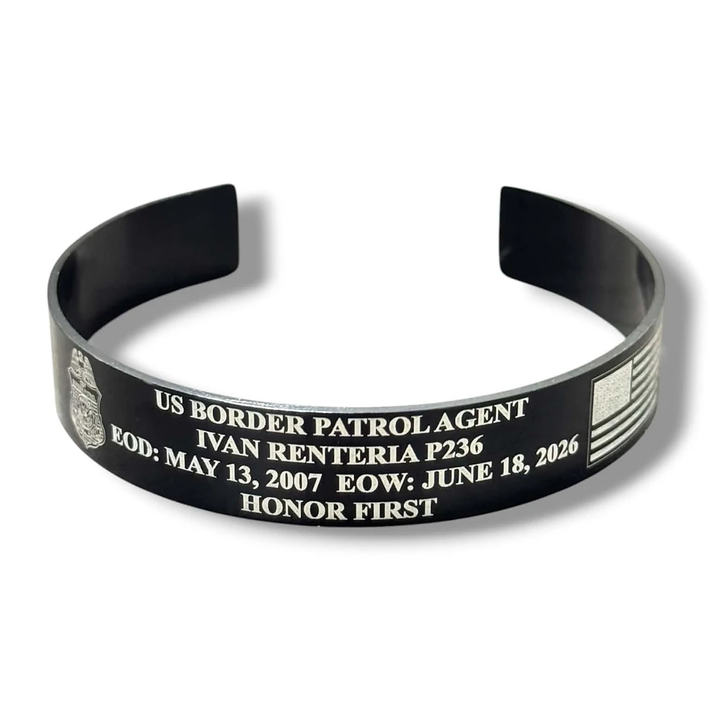 USBP Agent Ivan Renteria P236 — Bracelet (Badge)