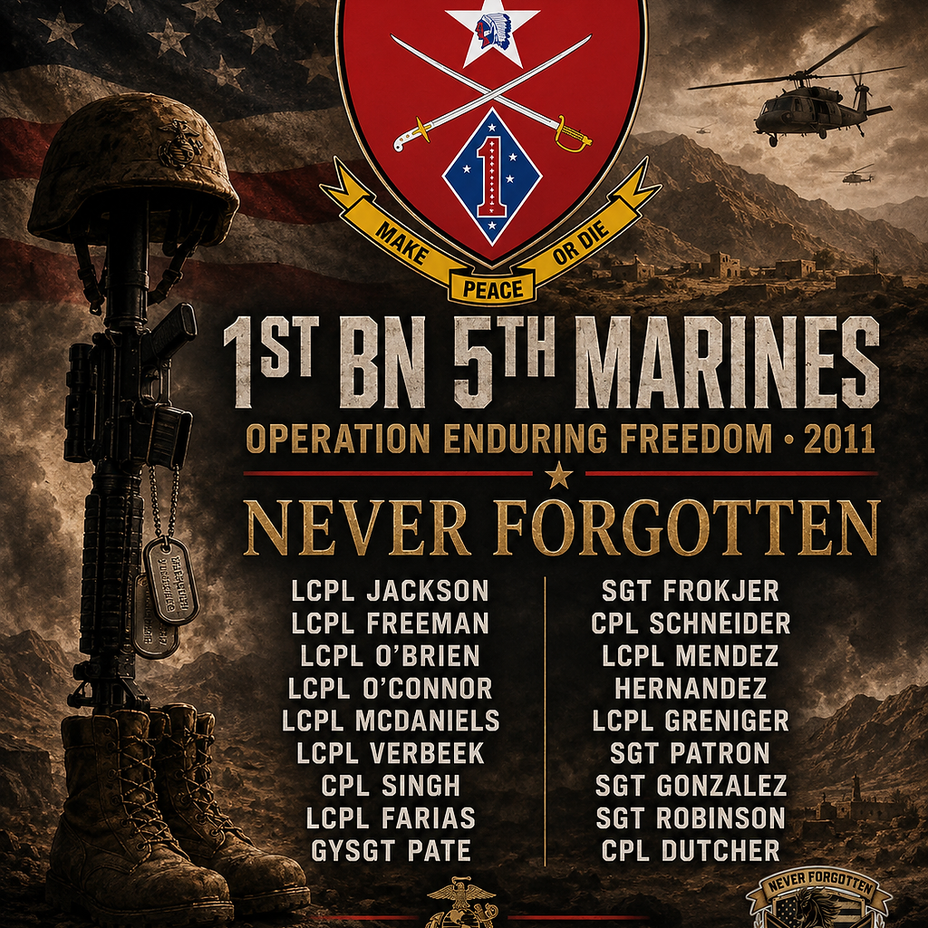 1st Battalion 5th Marines — OEF 2011