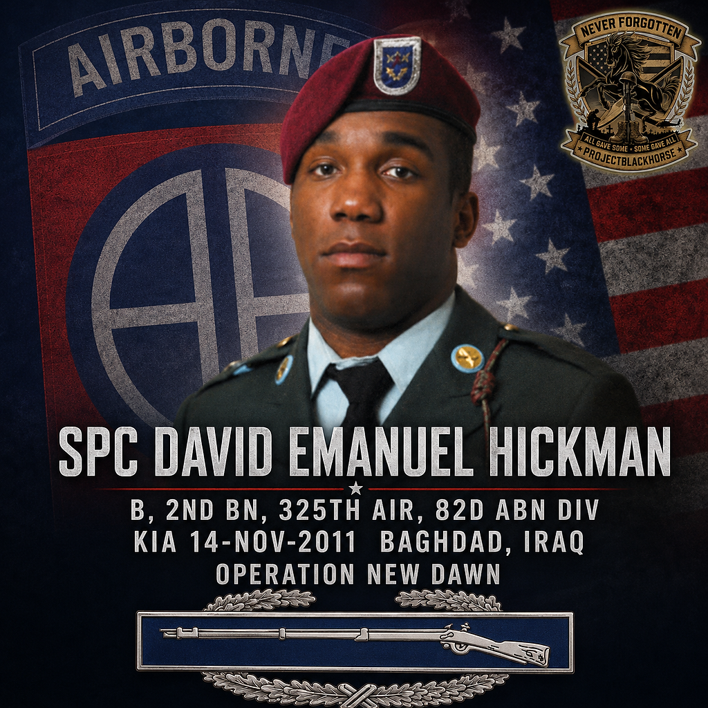 SPC David Emanuel Hickman