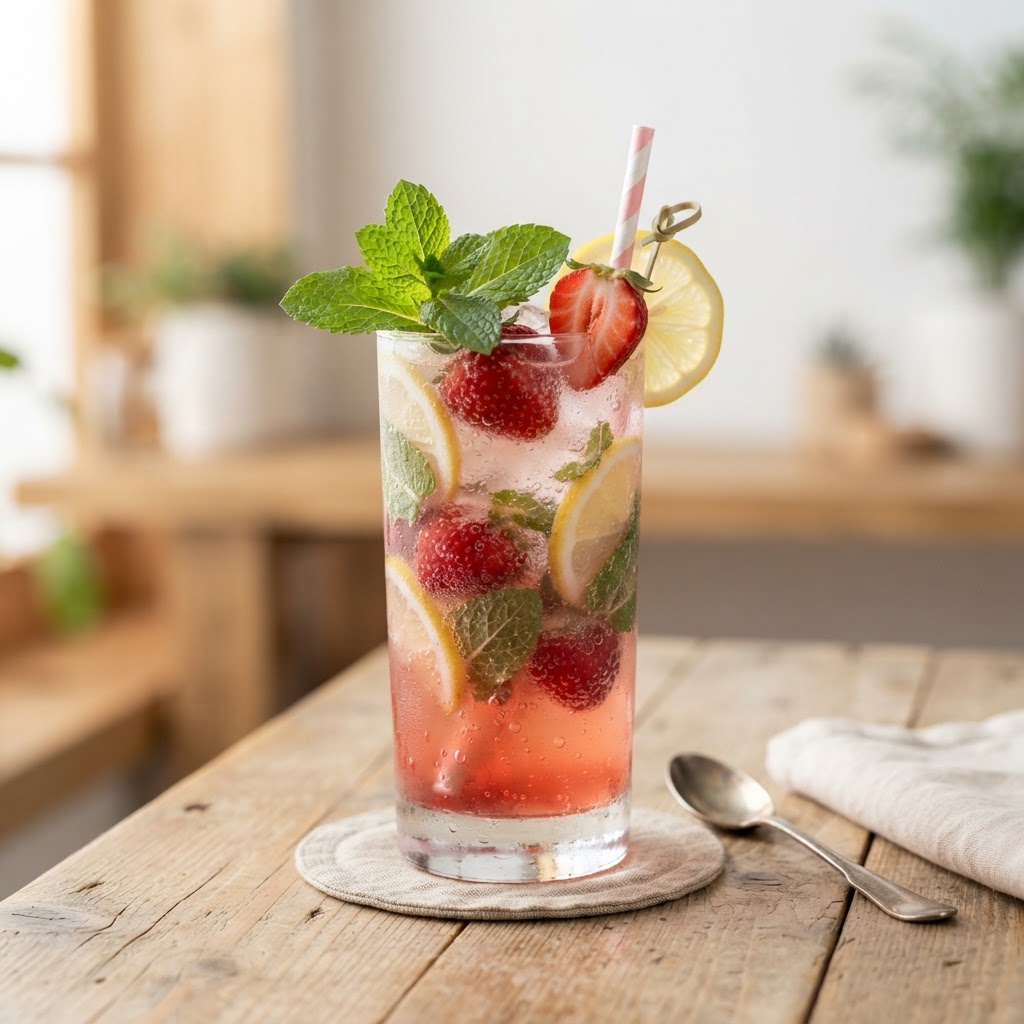 Mojito de fresa