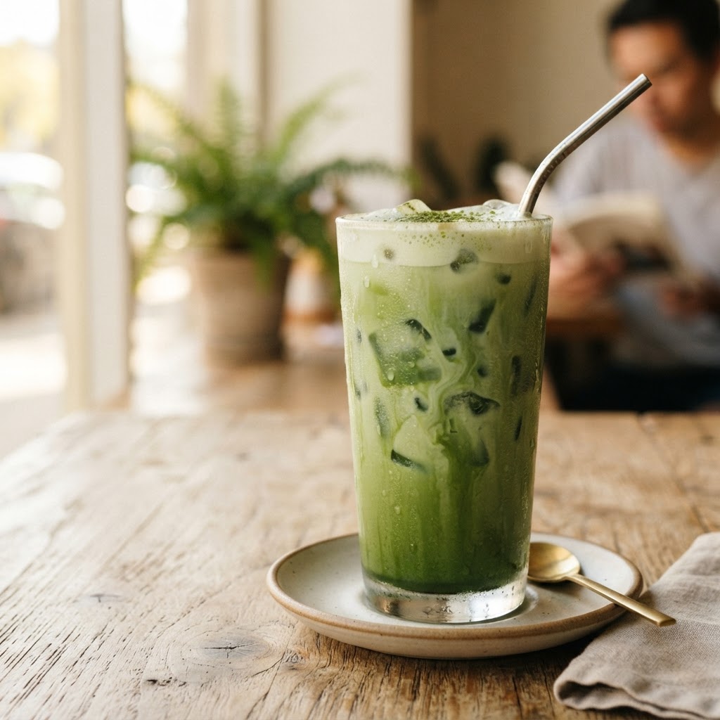 Iced Matcha (bebida especial)