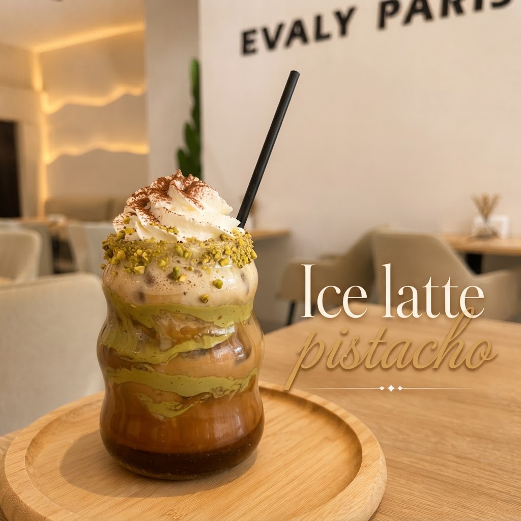 Ice Latte Pistacho