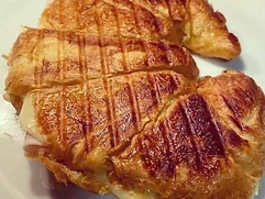 Croissant plancha