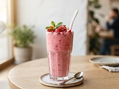 Fresa y leche