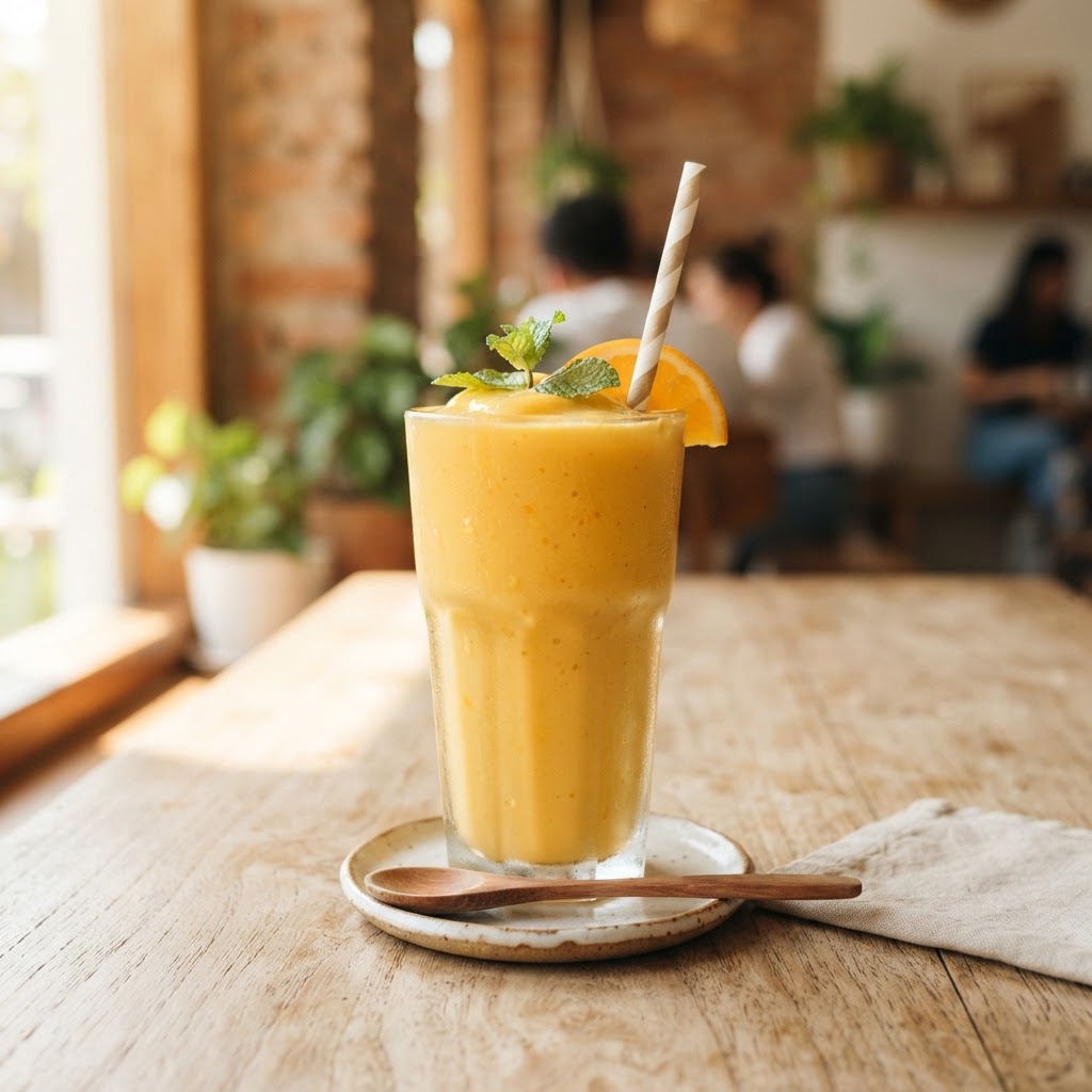 Mango y naranja