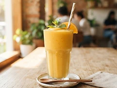 Mango y naranja