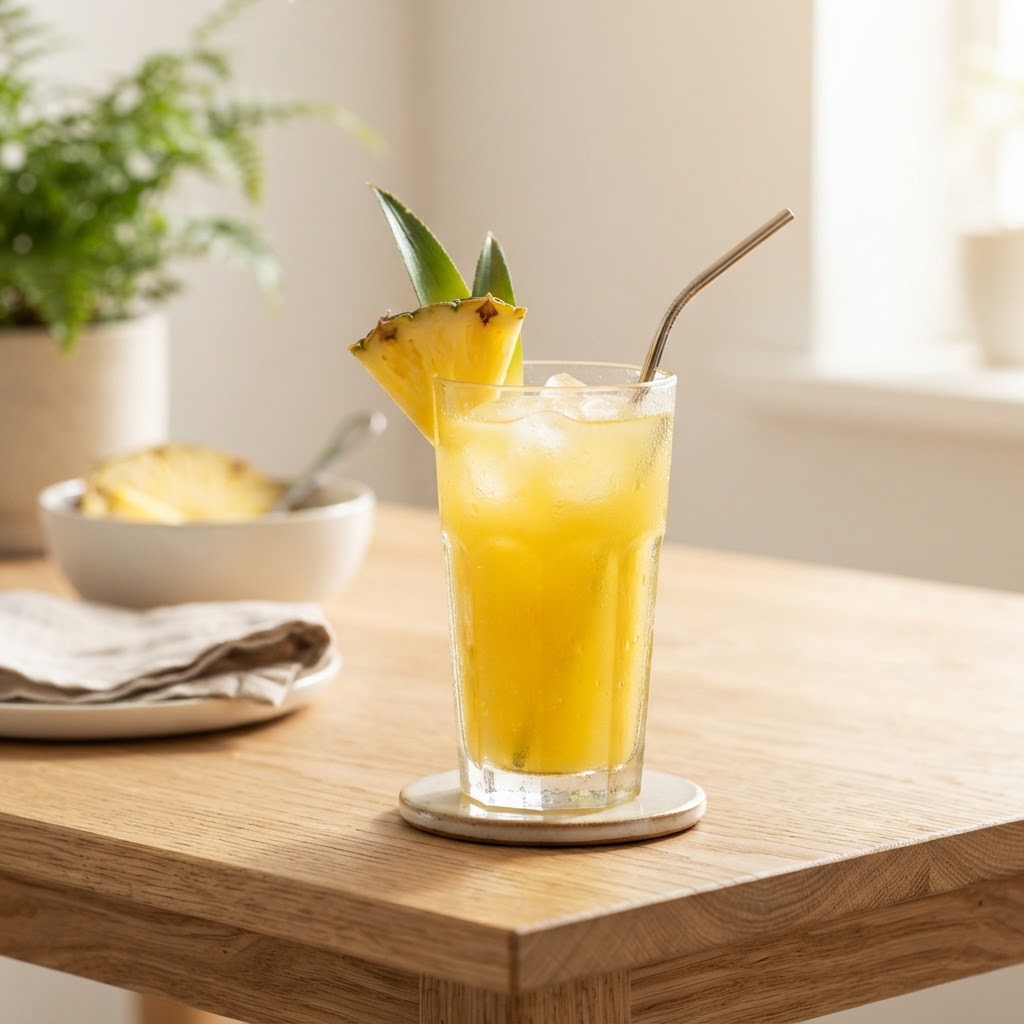 Zumo de piña