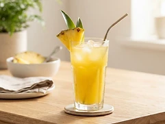 Zumo de piña